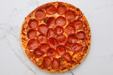 Pepperoni Pizza (vegan cheese)