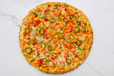 PANEER CURRY PIZZA (VEGAN CHEESE)