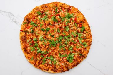 Paneer Tikka Pizza (Vegan Cheese)